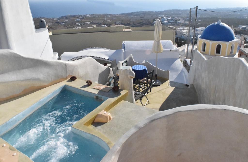 Villa Αura Cave Fira  Exterior foto